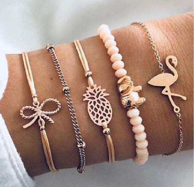 Premium Lime Bracelet Jewelry Sets