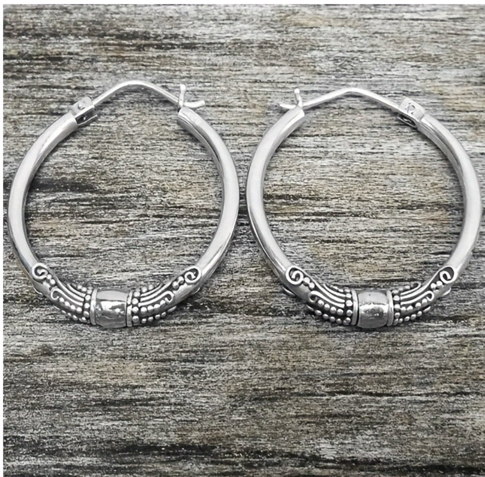 Náušnice Dvoubarevného Ramu Retro