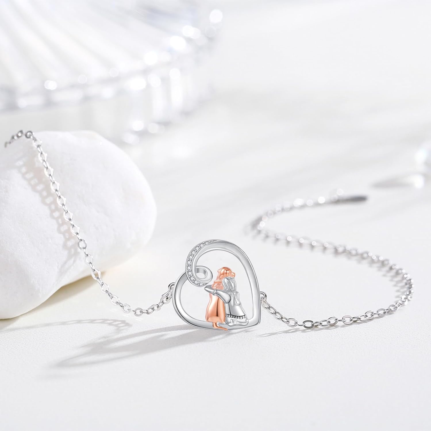 Náramek Štěstí Jednoduchy Okouzlící stavitelny