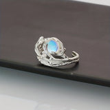 Prsten měsíční kámen theresa měsíčního kamene