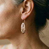 Náušnice zlato prodysne elegantní