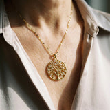 Náhrdelník Koreny Života Zlatu
