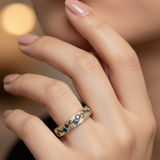 Prsten Barevný Vintage