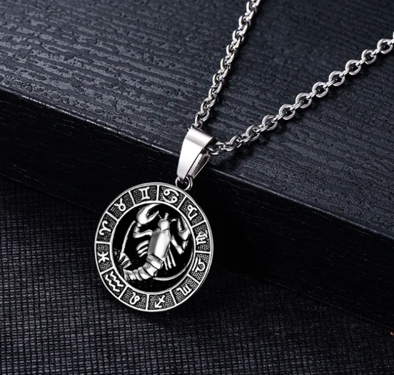 Přívěsek Znamení Raka Nerezové Oceli