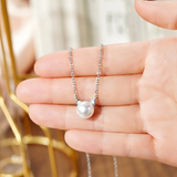 Náhrdelník kocicich brilantní usi tvaru perlami