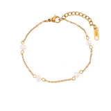 Náhrdelník Perla Sy Nerezové Oceli Nahrdelníku