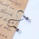 Šperk nausnicove hacky medi pokovene