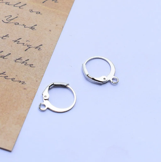 Šperk nausnicove hacky medi pokovene