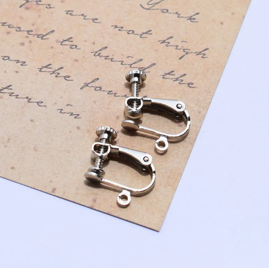 Šperk nausnicove hacky medi pokovene