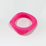 Náramek Akrylu Barevný Ctvercovy