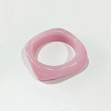 Náramek Akrylu Barevný Ctvercovy