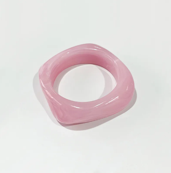 Náramek Akrylu Barevný Ctvercovy