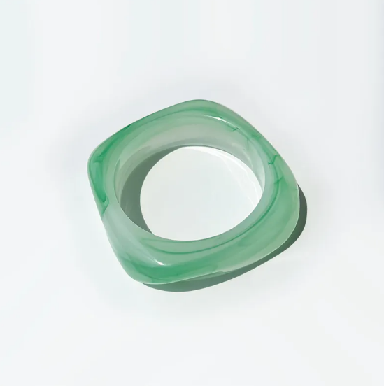 Náramek Akrylu Barevný Ctvercovy