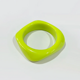 Náramek Akrylu Barevný Ctvercovy