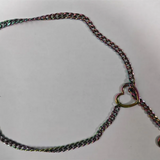 Náhrdelník nerezové lara srdcem oceli