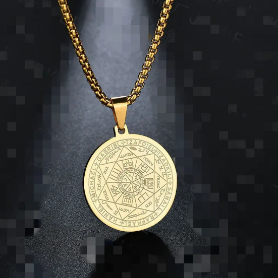 Náhrdelník Tritone Anděl Šest Hvězd Příveskem