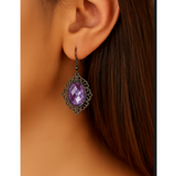 Náušnice ametyst yara