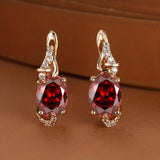 Náušnice Crimson Twilight Drop