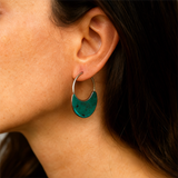 Náušnice tyrkysu vintage