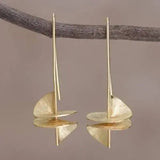 Náušnice supinami zlatymi elegantní