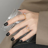 Prsten měsíční kámen oko