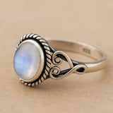 Prsten měsíční kámen evolve