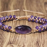 Náramek ametystovy elegantní