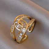 Prsten Uzlem Elegantní S