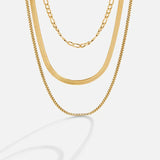 Náhrdelník Vídeň Vrstvenými Retizky